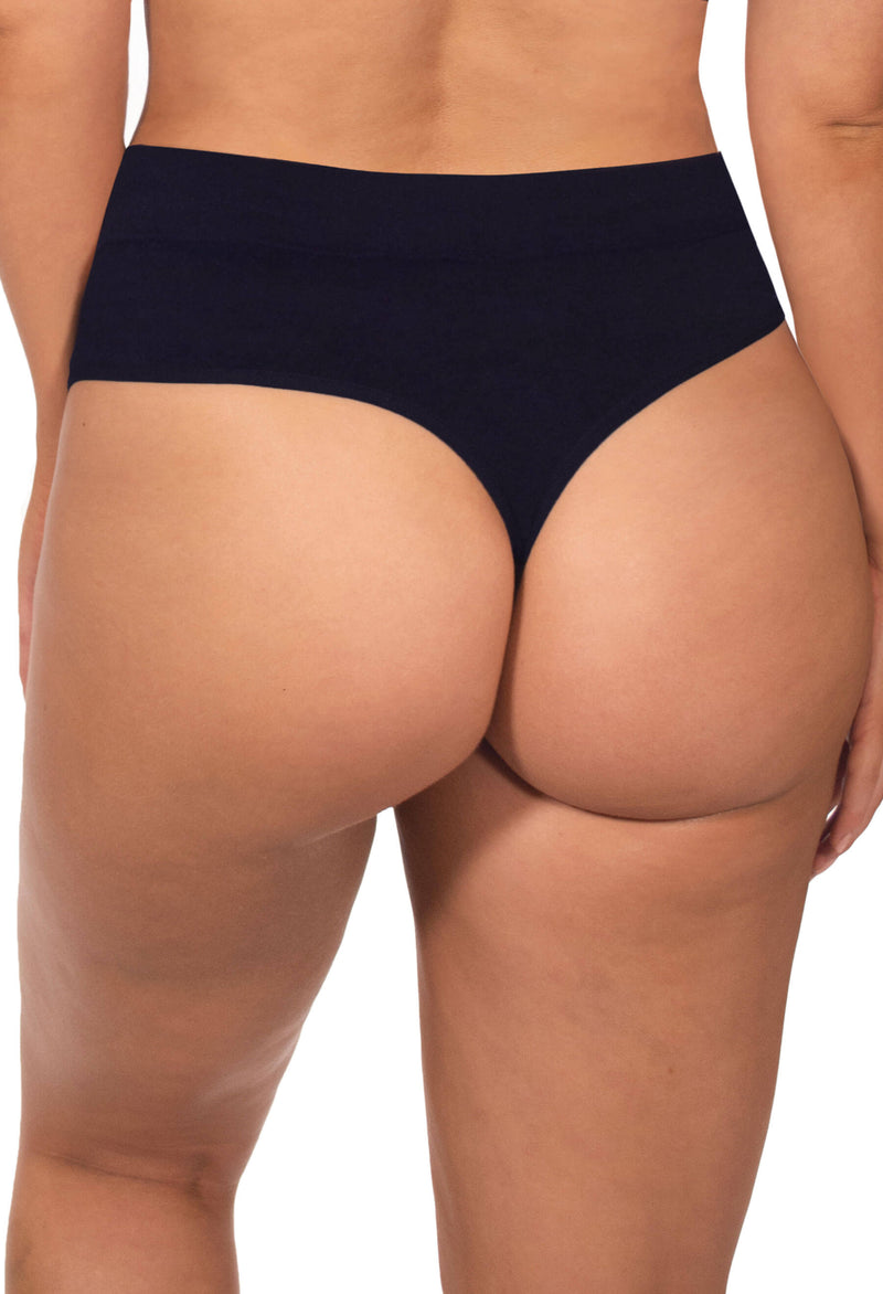 Seamless Cotton High Waist G String