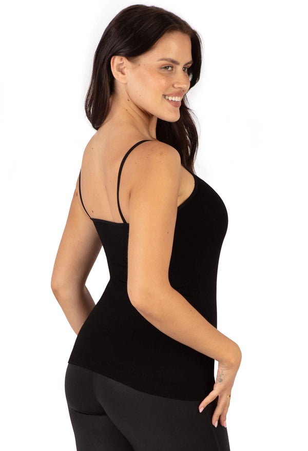 Bamboo Camisole for Women - Black  Essentials