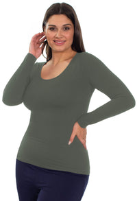 Bamboo Long Sleeve Top - 3 Pack