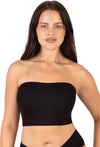 Sleek Bandeau Top with Silicone Bra Pads