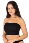 Sleek Bandeau Top with Silicone Bra Pads