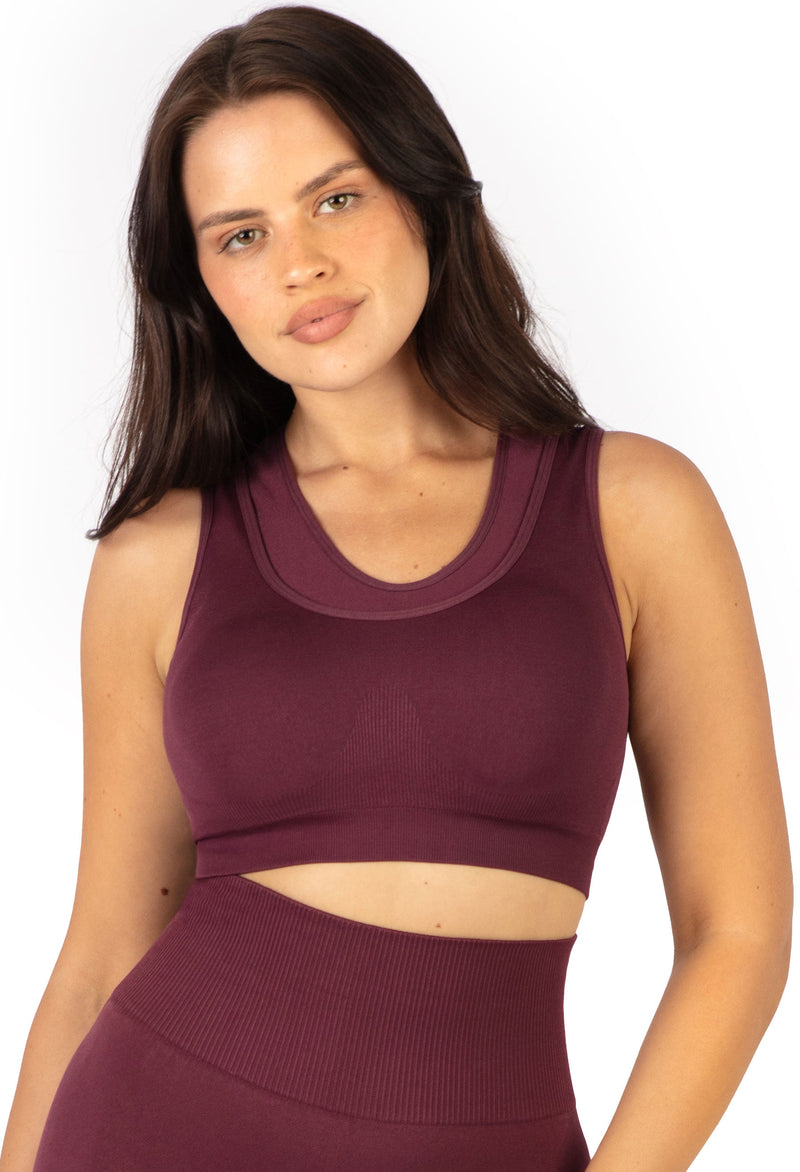 Sports Bra - Triple-layer Support Racer