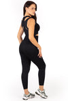 Triple-layer Support Racer & High Waist Full Length Leggings