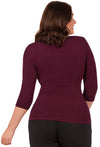 Bamboo 3/4 Sleeve Top  -3 Pack