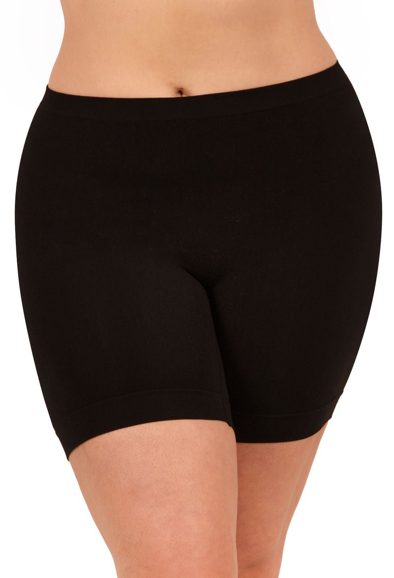 Anti Chafing Midi Cotton Rich Shorts - 3 Pack