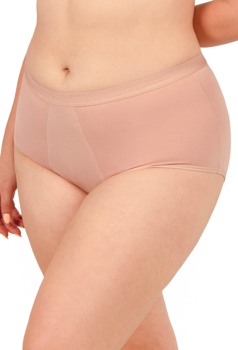 Cotton Rich Moderate Flow Leakage & Period Underwear