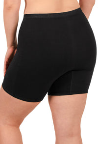 Cotton Rich Anti-Chafing Leak Proof Light Bladder Leakage Shorts - 3 Pack