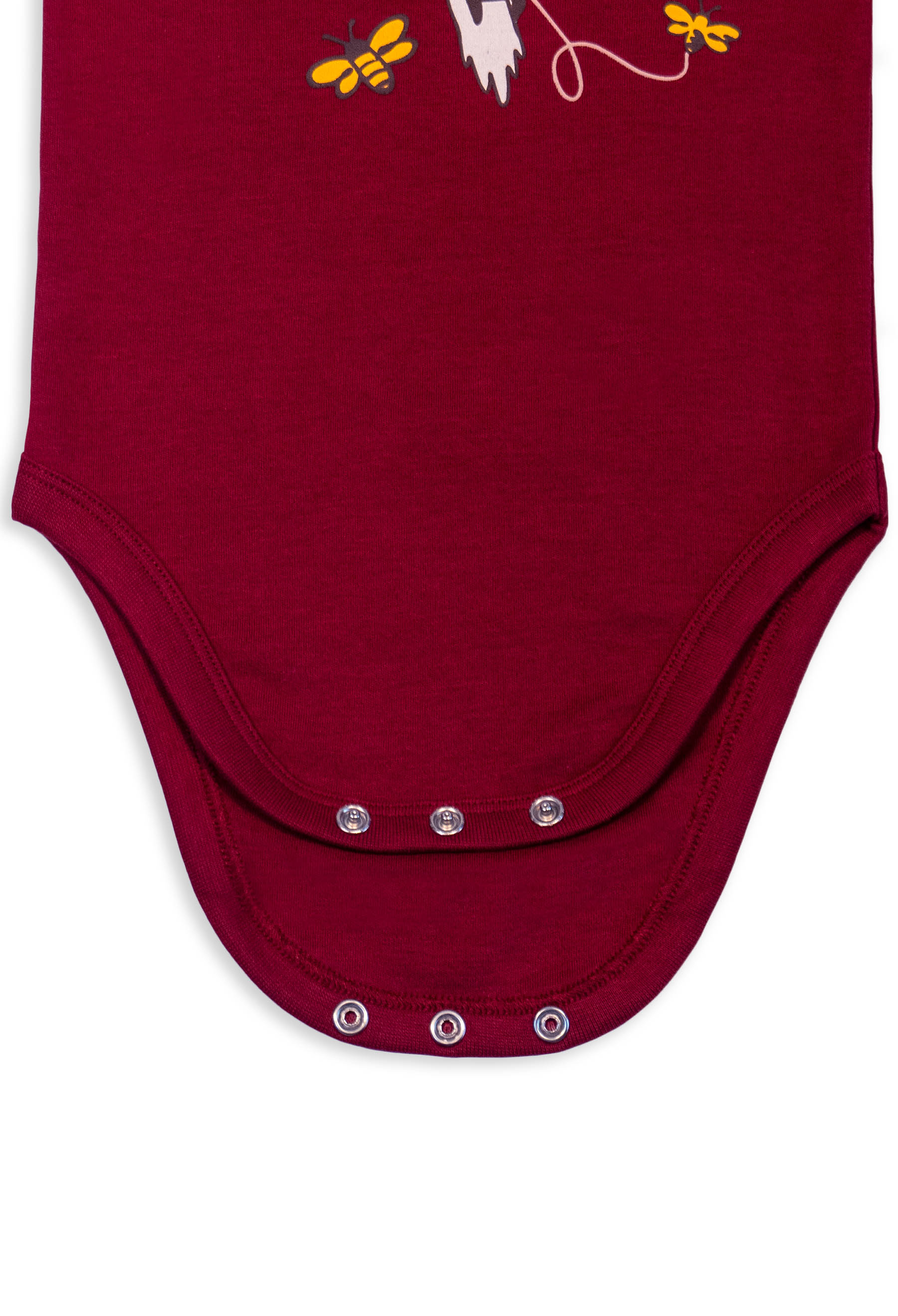 100% Organic Cotton Short Sleeve Baby Bodysuit - 4 Pack