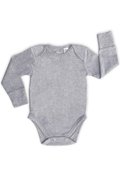 Long Sleeve Baby Bodysuit - 100% Organic Cotton