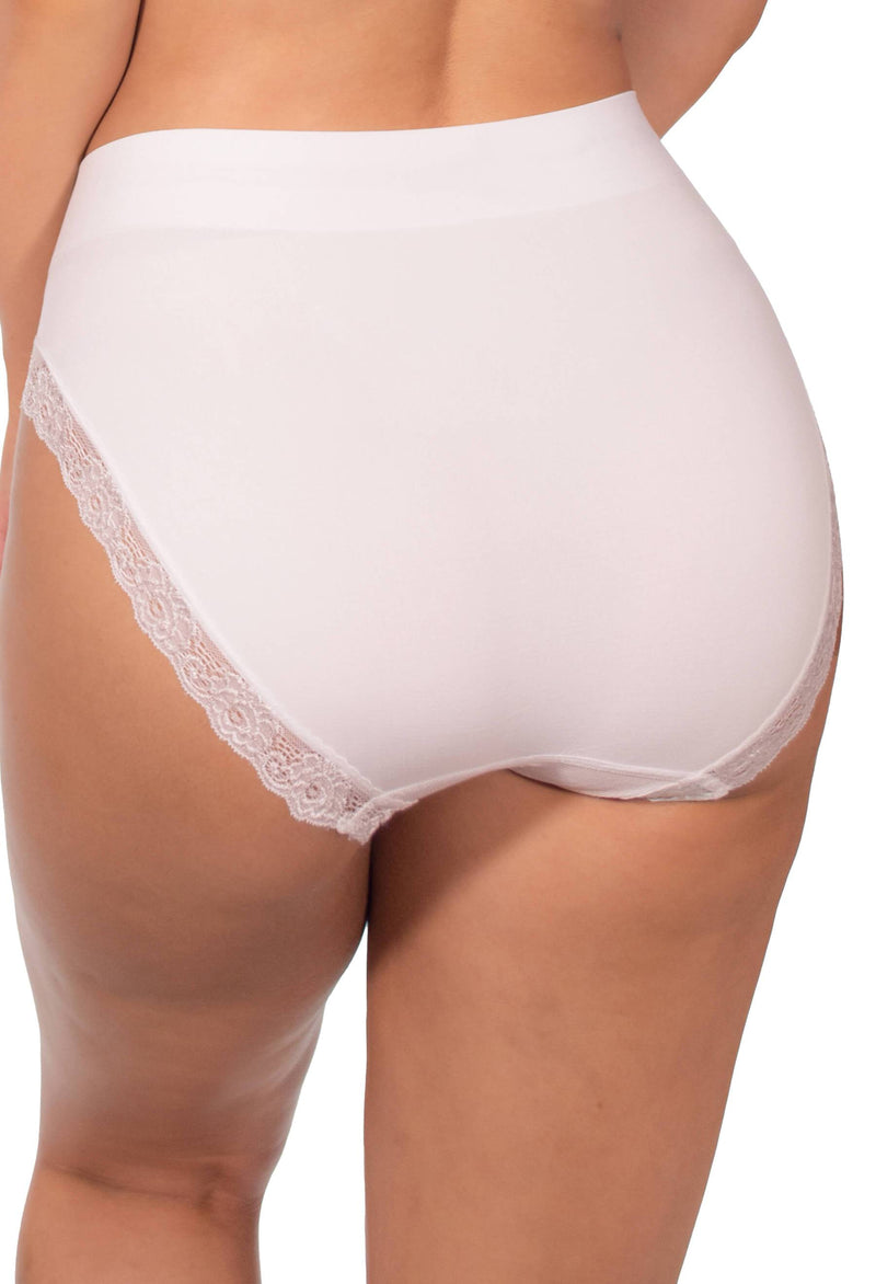 Invisible Lace Contour High Cut Brief