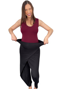 Pregnancy Bamboo Cross Fold Lounge Pants