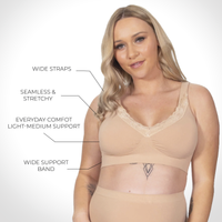 Pregnancy Cotton Pull On Sleep Bra