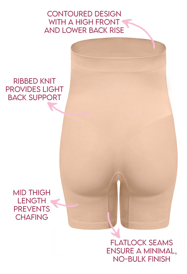 Maternity Shorts with Tummy Support