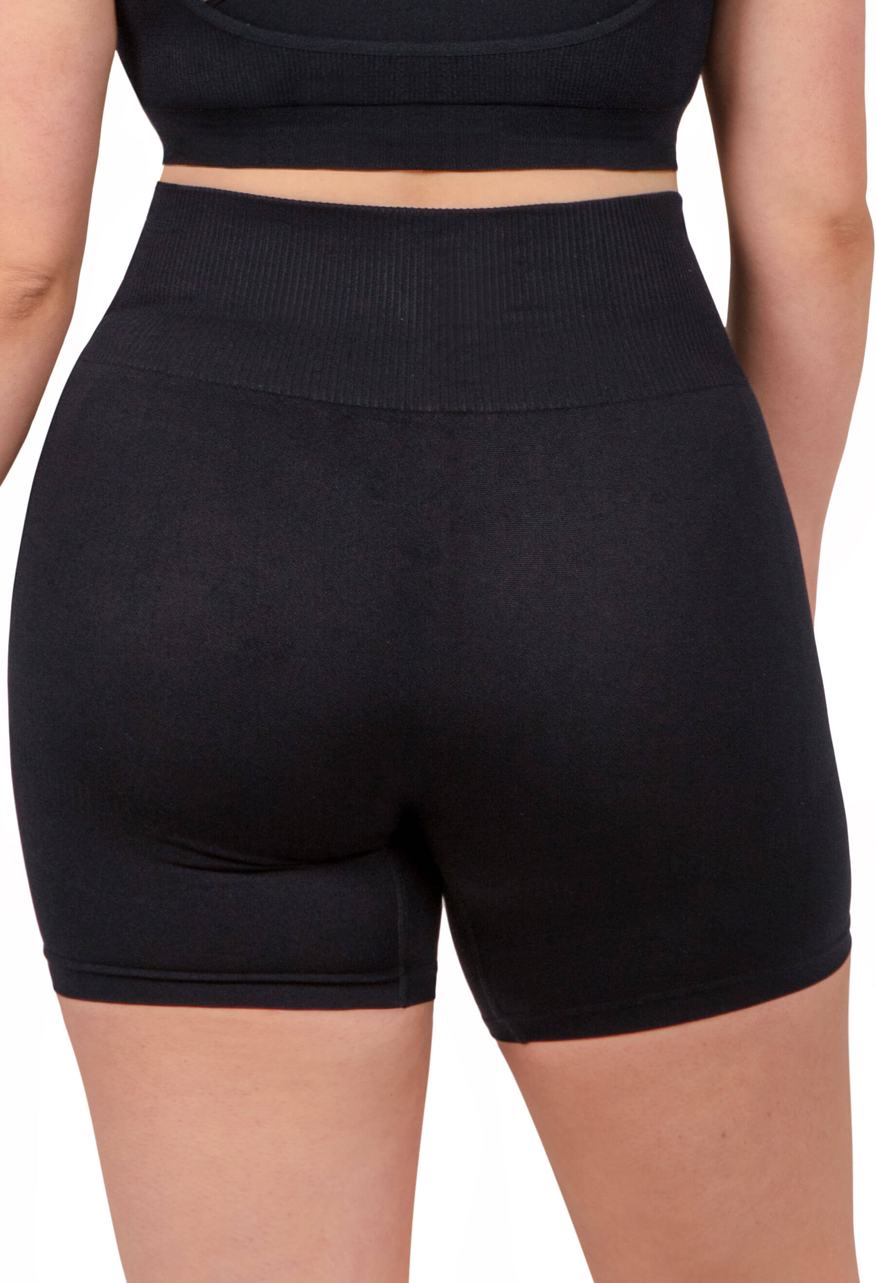 Seamless High Waist Midi Biker Shorts - 3 Pack