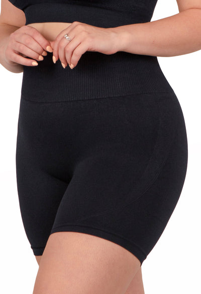 Seamless High Waist Midi Biker Shorts