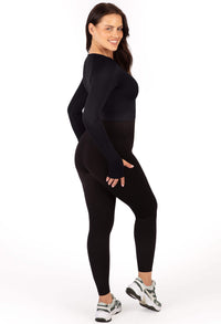 Seamless High Waist Full Length Leggings