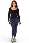 Seamless High Waist Full Length Leggings