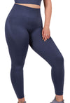 Seamless High Waist Full Length Leggings - 2 Pack