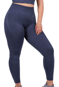 Seamless High Waist Full Length Leggings - 2 Pack