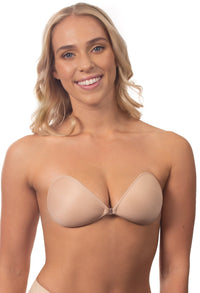 Sleek Stick On Bra With Straps Set