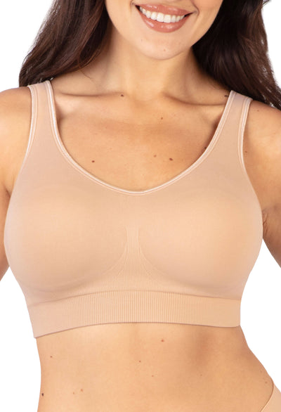 Dream Comfort Wireless Bra | Fixed Moulded Cups - 3 Pack