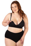 Plunge Nursing Comfort Bra – Wireless with Fixed Moulded Cups