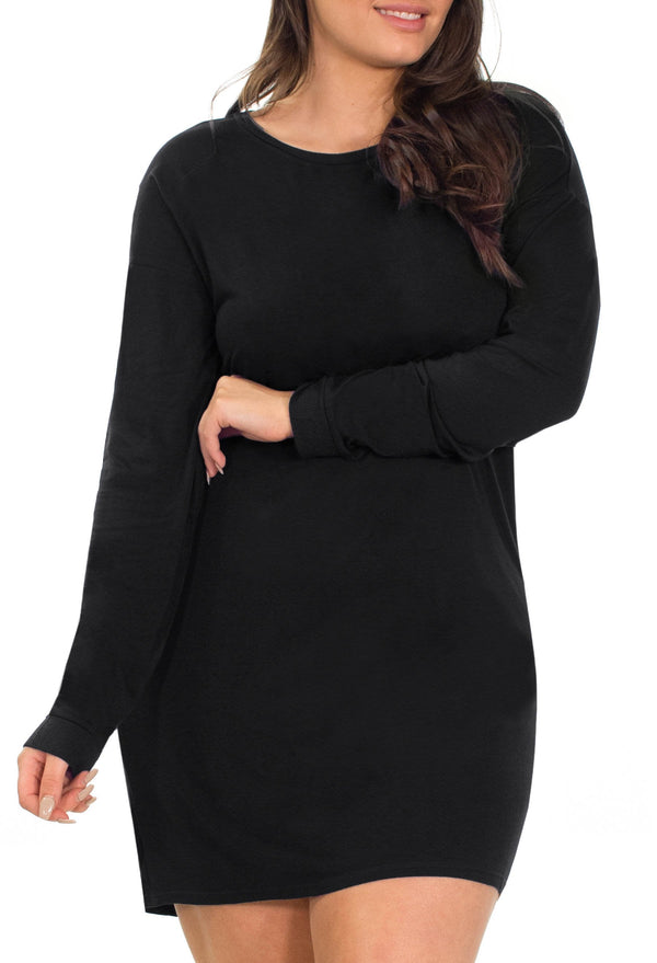 Bamboo Night Dress | Long Sleeves