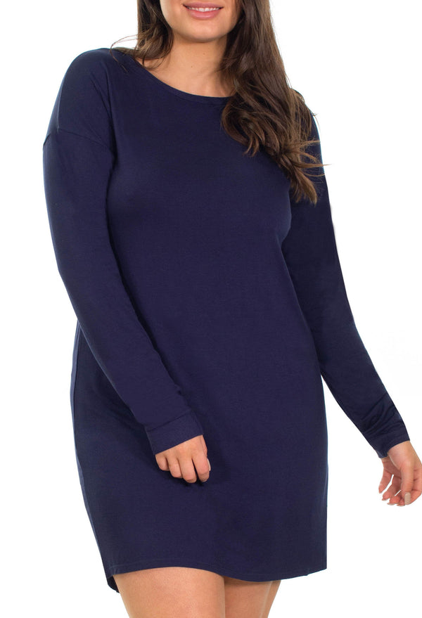 Bamboo Night Dress | Long Sleeves