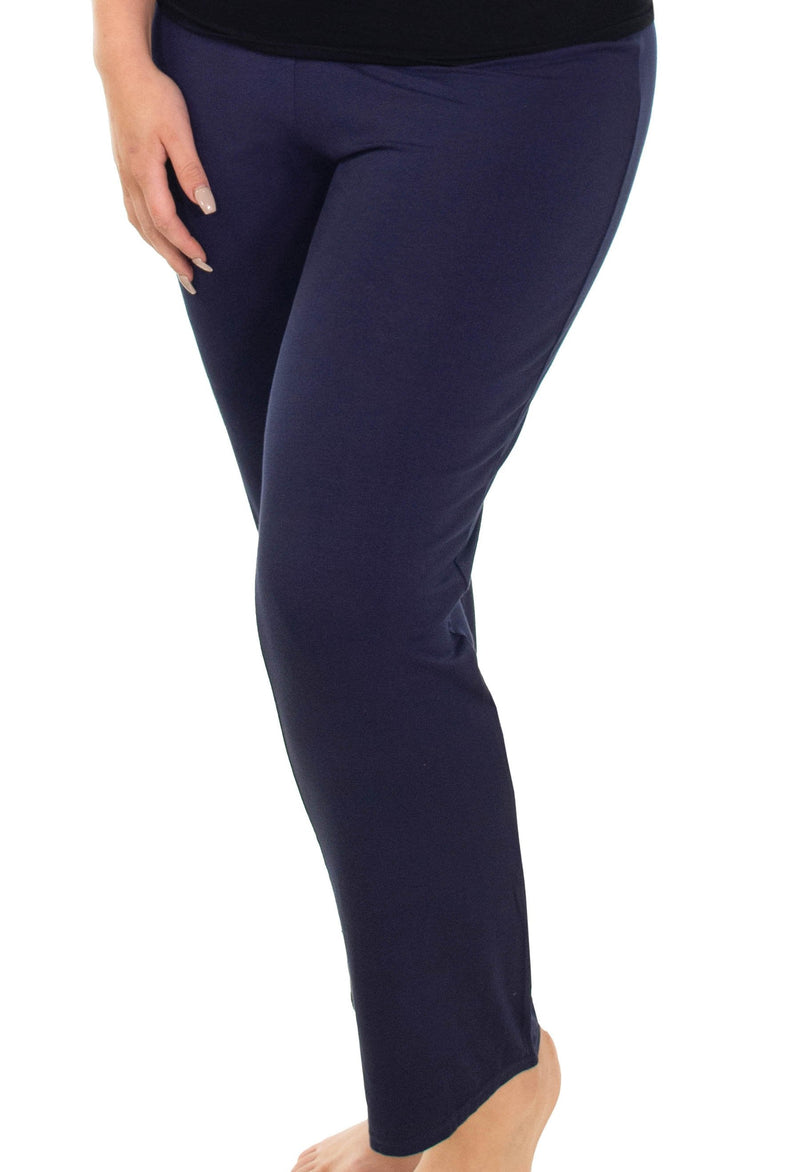 Bamboo Classic Straight Leg Pants