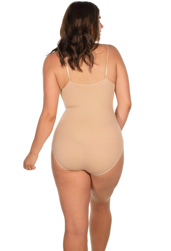 Spaghetti Strap Smoothing Bodysuit