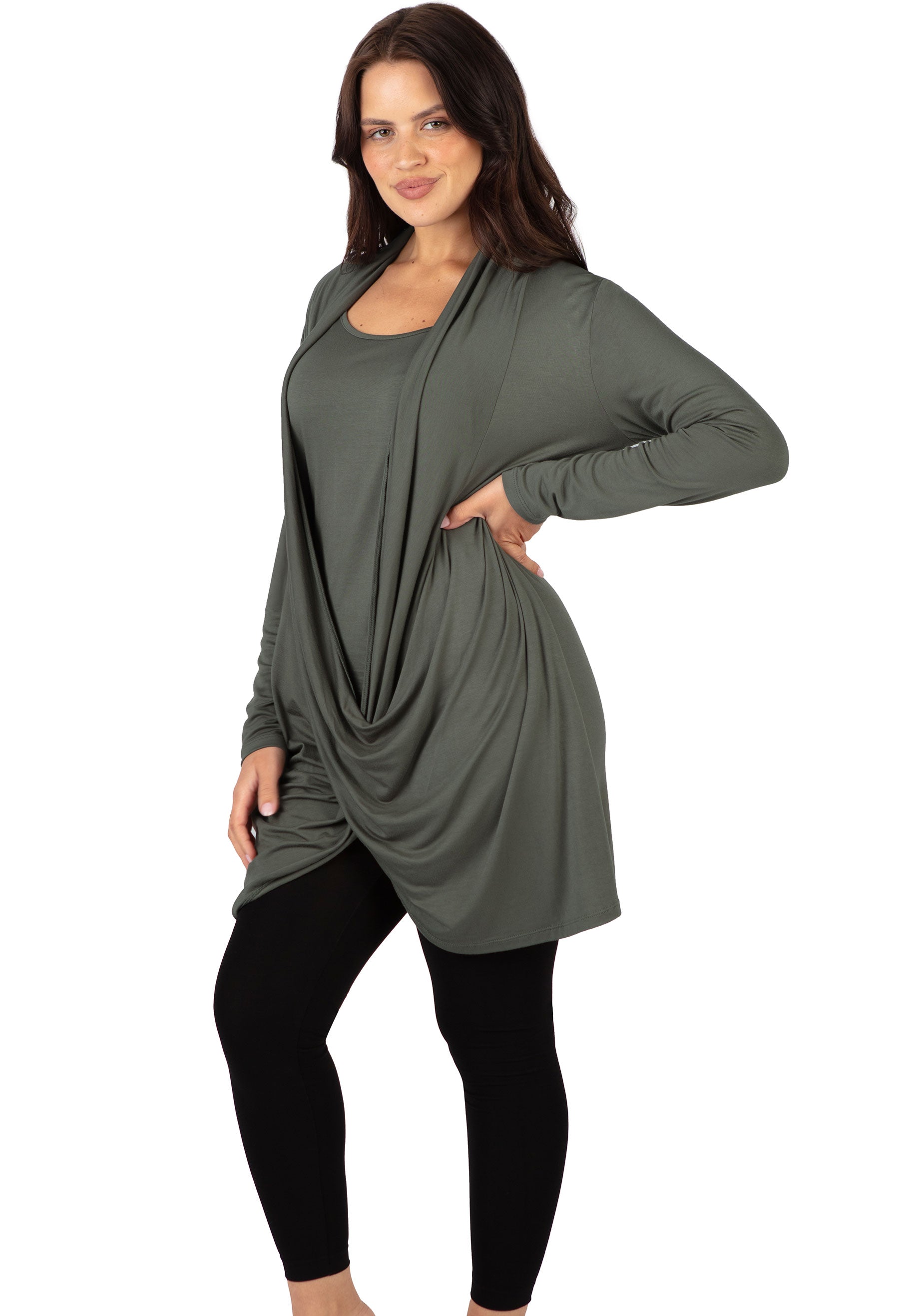 Bamboo Soft Drape Breastfeeding Top