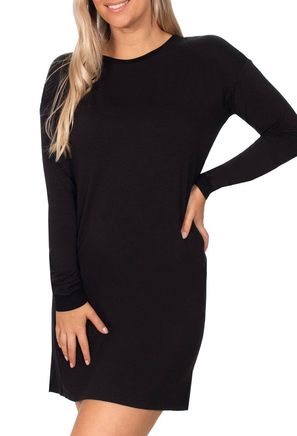 Bamboo Night Dress | Long Sleeves