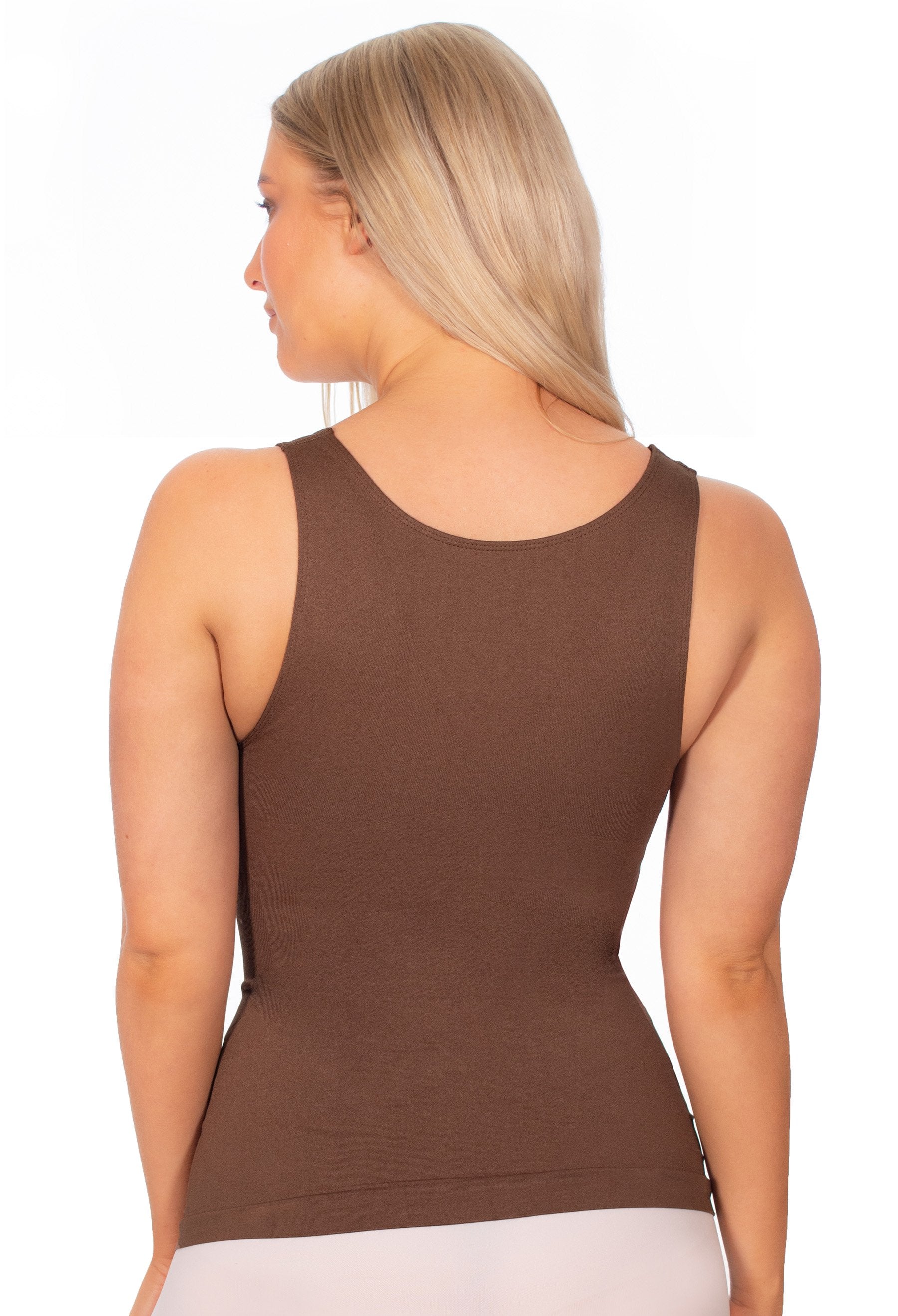 Tan Magic Shaping Tank - 2 Pack