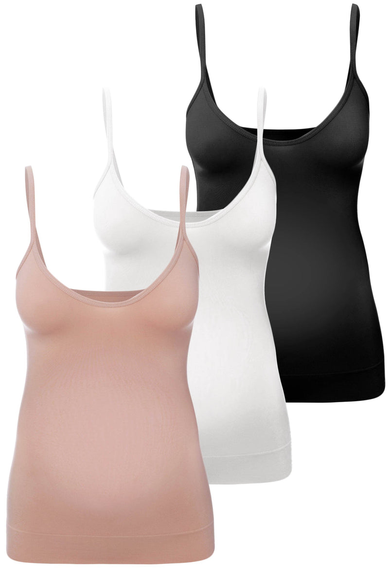 Maternity Bamboo Camisole - 3 Pack