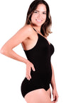 Spaghetti Strap Smoothing Bodysuit - 2 Pack