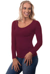 Bamboo Long Sleeve Top - 3 Pack