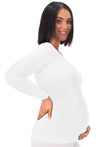 Maternity Bamboo Long Sleeve Top