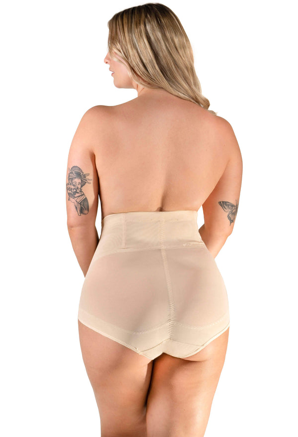 High Waist Power Mesh Tummy Control Brief