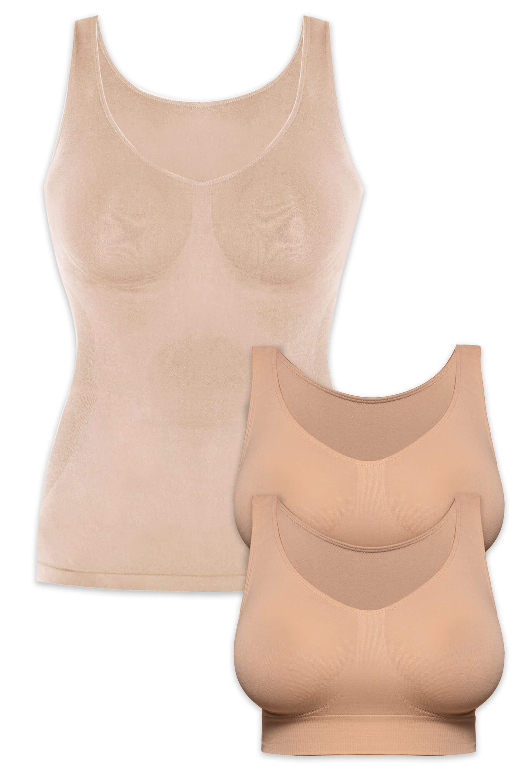 Compression layering of Bras & Tank - Secret Set