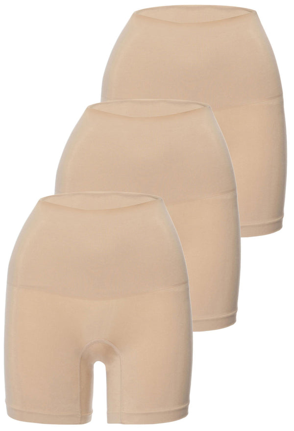 Post-Maternity Tummy Control Shaping Shorts - 3 Pack