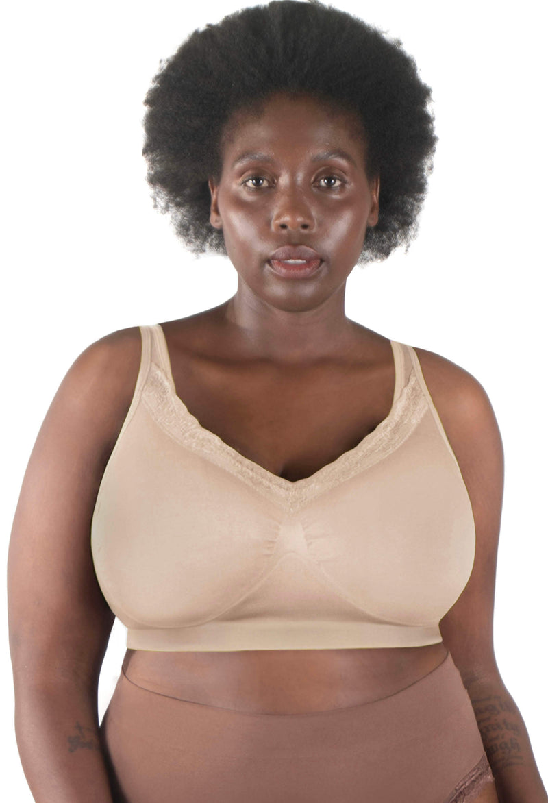 Lightweight Wire Free Bra For Big Busts