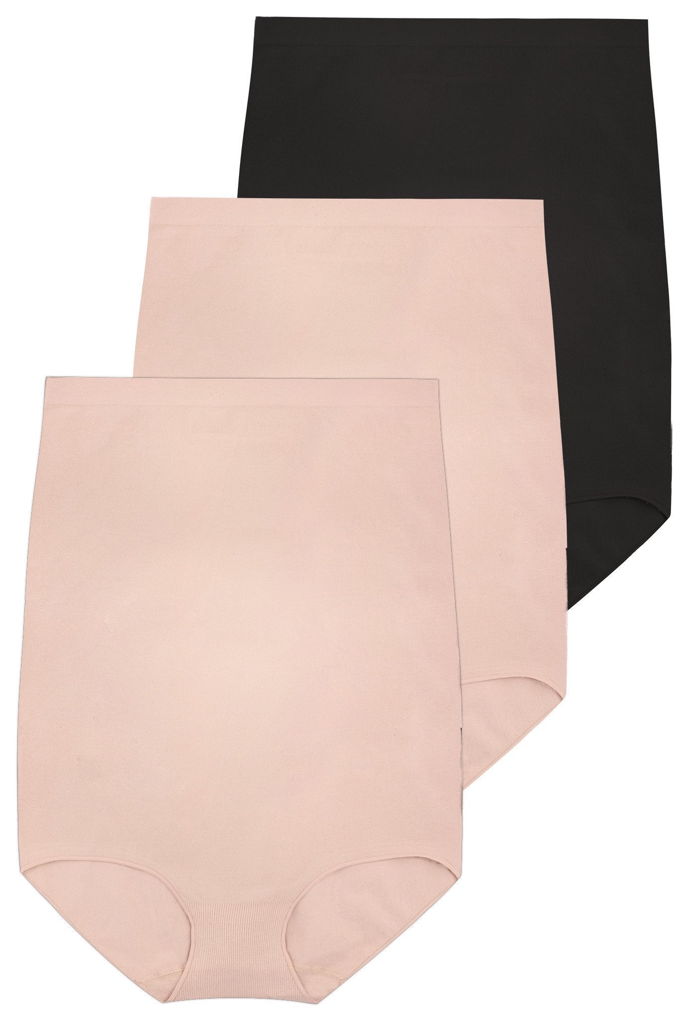 Bridget's Cotton Full Brief - Neutrals 3 Pack