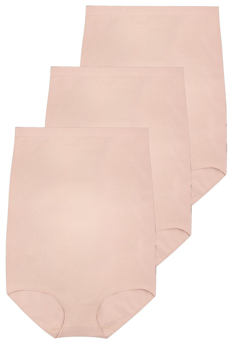 Bridget's Cotton Full Brief - Neutrals 3 Pack