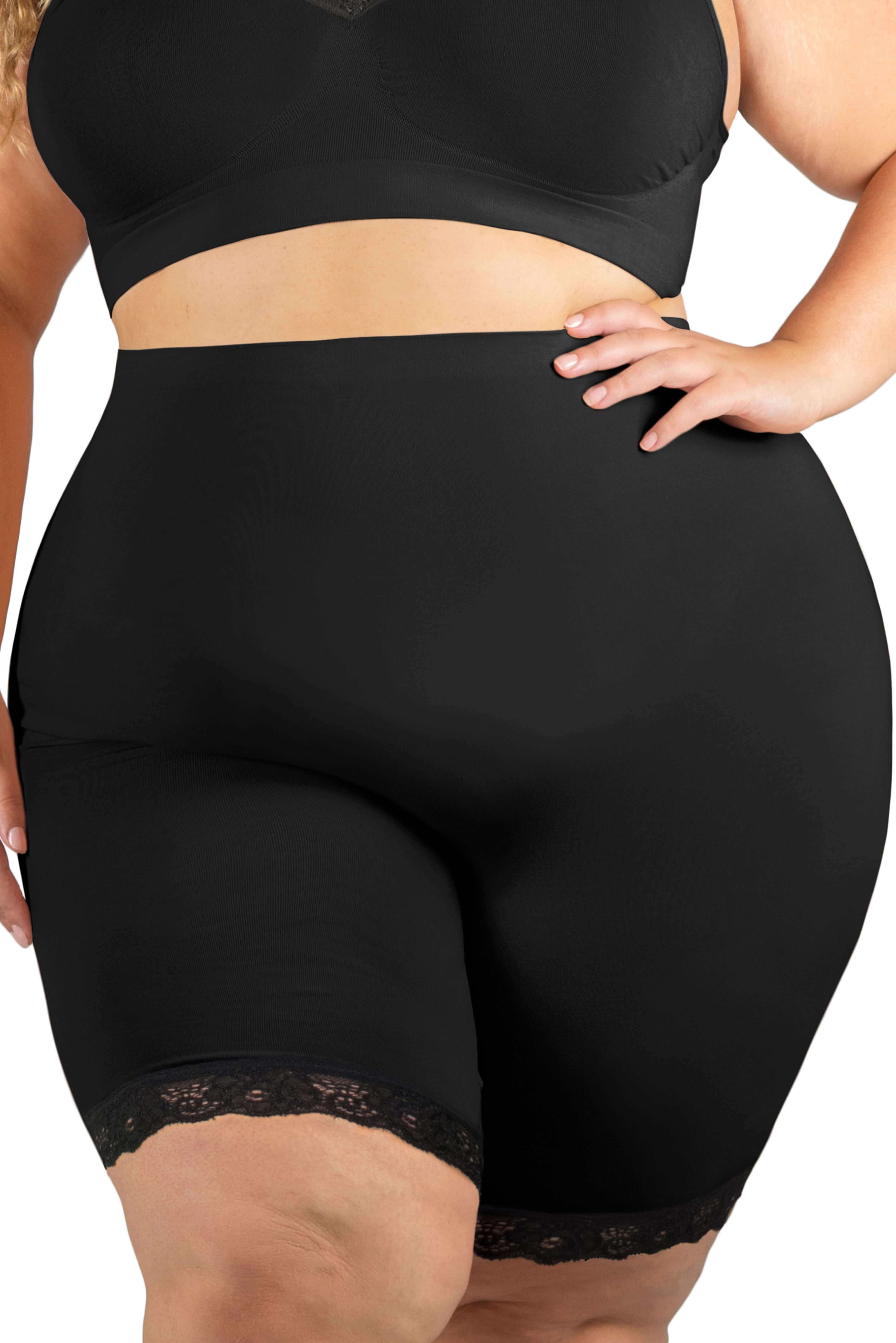 Anti chafing shorts plus size online