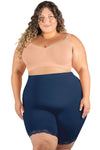 Curvy Anti Chafing High Rise Long Cotton Shorts