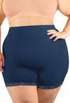 Curvy Anti Chafing High Rise Petite Cotton Shorts