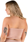 Full Bust Bamboo Strapless Maternity & Nursing Wire Free ﻿Bra