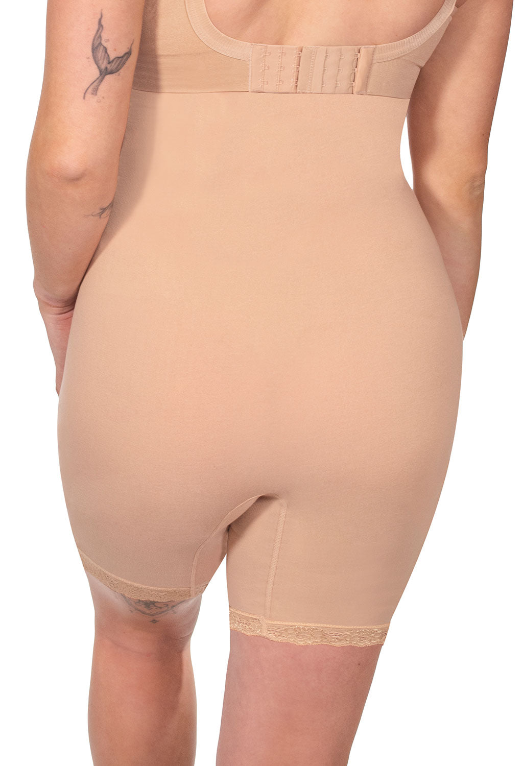 Maternity Underbust Anti Chafing Midi Cotton Rich Shorts