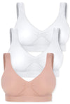 Pregnancy Bamboo Sleep Bra - 3 Pack