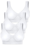 Pregnancy Bamboo Sleep Bra - 3 Pack